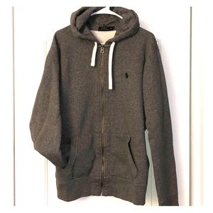 Polo by Ralph Lauren Grey ZIP-Up Hoodie